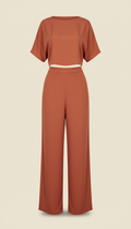 Conjunto terracota pop coordenado